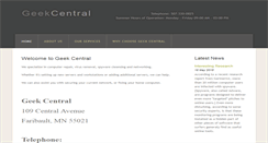 Desktop Screenshot of geekcentral.us